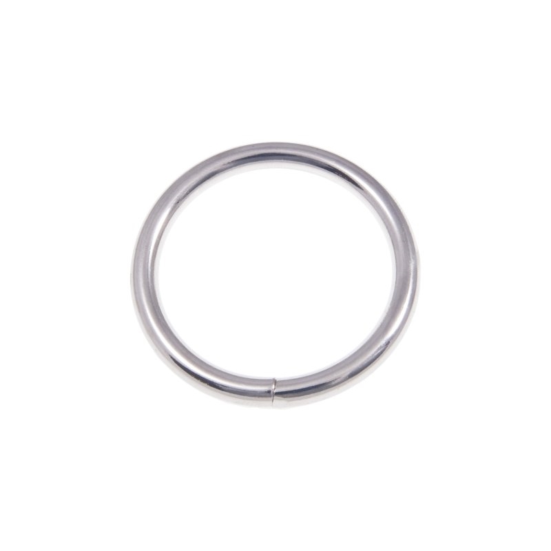 METAL RING 40/5 MM   NICKEL WIRE 100 PCS