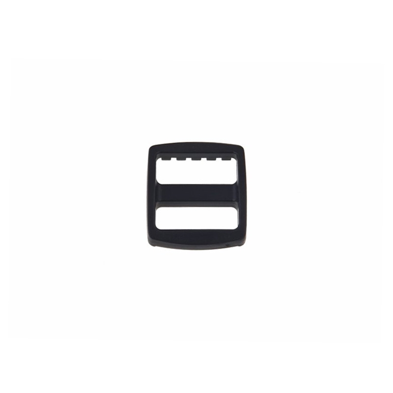 Plastic slide buckle 20/20 mm reks black 100 pcs