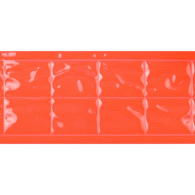 Reflective webbing tape 50 mm orange 50 mb