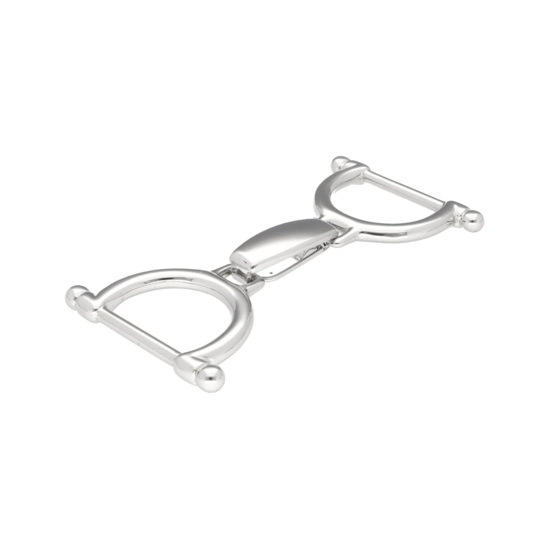 EXTRA SHINING METAL SNAP  HOOK 26 MM ARTUR GLOSSY NICKEL 1 PCS