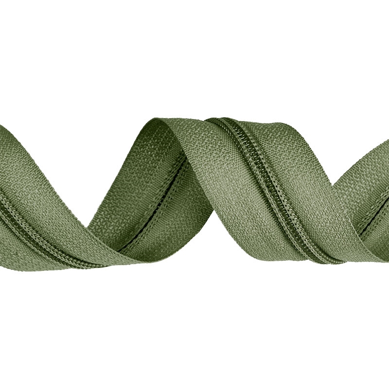 NYLON ZIPPER TAPE 5 (170) OLIVE  200 MB