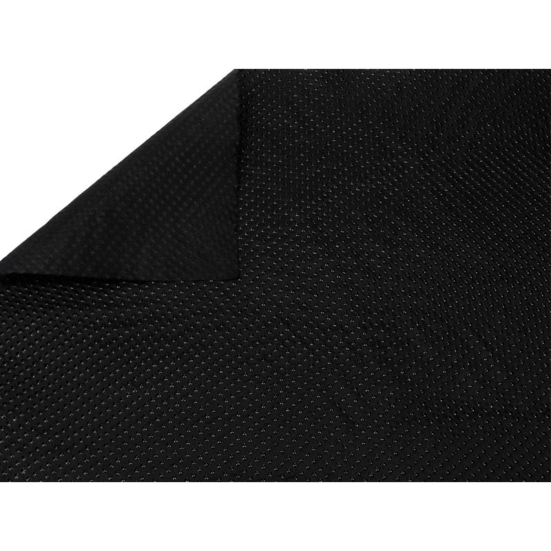 ANTI-SLIP POLYESTER     FABRIC 420D PU   COVERED  PREMIUM BLACK 580 150 CM 200 MB