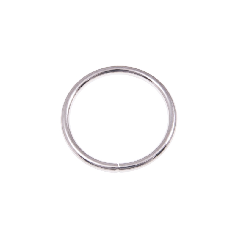 METAL  RING 40/4 MM  NICKEL WIRE 100 PCS