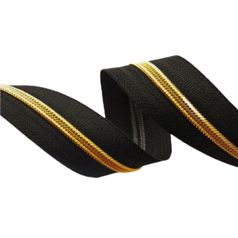 NYLON ZIPPER TAPE 3 (580) BLACK 12,2 G/M 200 MB