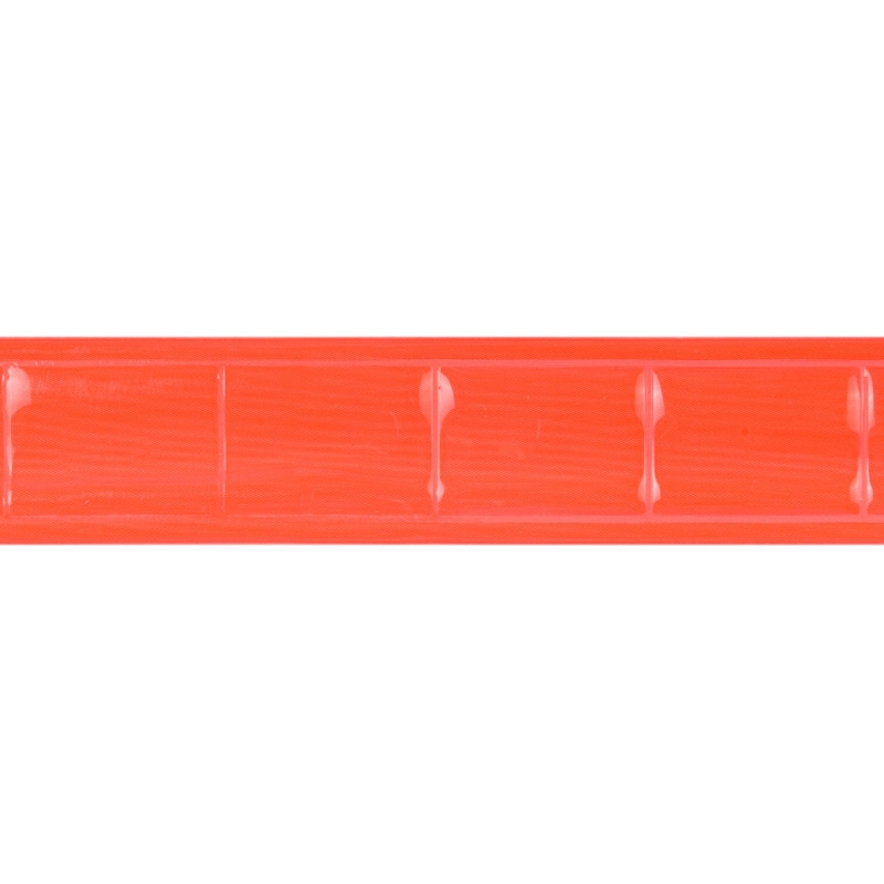 Reflective webbing tape 25 mm orange 50 mb