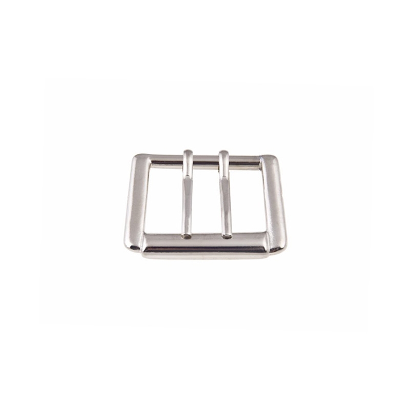 METAL ROLLER BUCKLE DOUBLE 30/19/3 MM NICKEL CAST 1 PCS