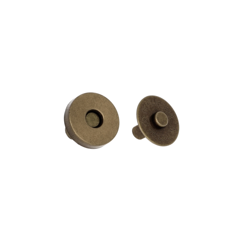 Rundes magnet 18/18 mm altgold 100 st.