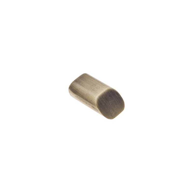 Metal fitting for zip tape old gold 500 pcs