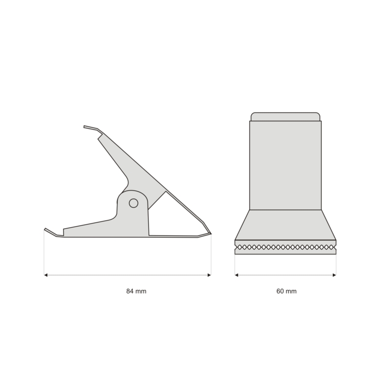 HOLDING CLAMP 60 MM   PCS