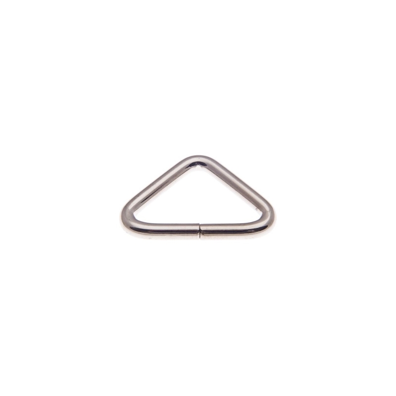 METAL TRIANGLE 30/17/4 MM NICKEL WIRE 100 PCS