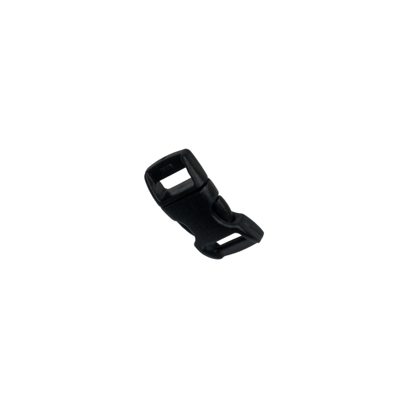 Plastic buckle 10 mm laura black 100 pcs