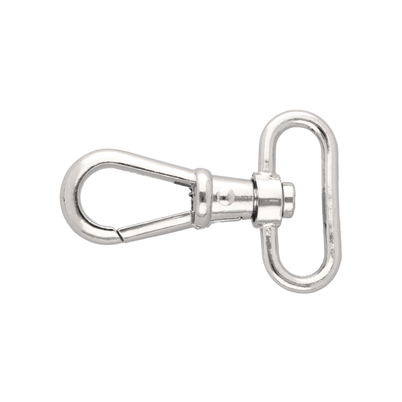 METAL SNAP HOOK 32 MM  CYPRIAN NICKEL 1  PCS