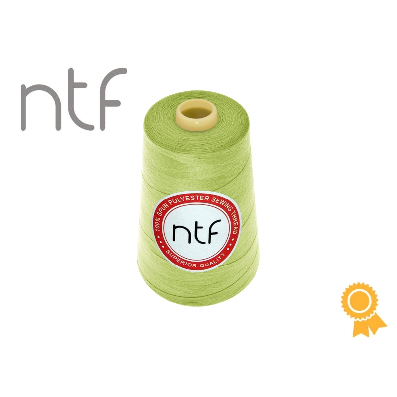 POLYESTER THREADS NTF 40/2VIVID LIGHT GREEN A591 5000 YD