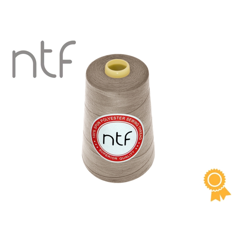 POLYESTER THREADS NTF 40/2BEIGE-GREY A874 5000 YD