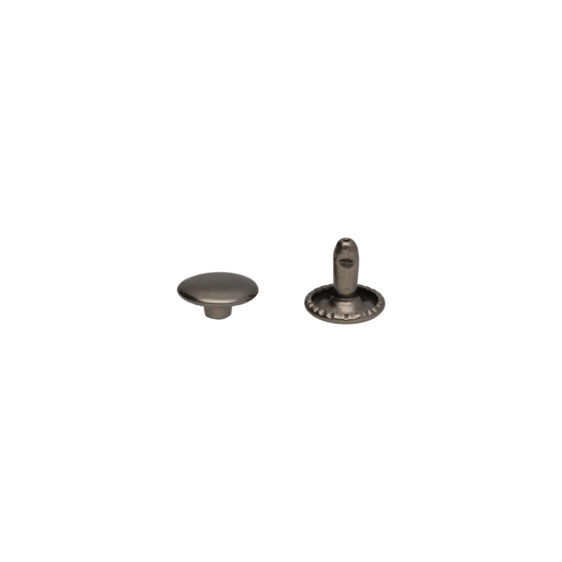 METAL    RIVET TWO-SIDED LUX 10/3/9 MM BLACK NICKEL