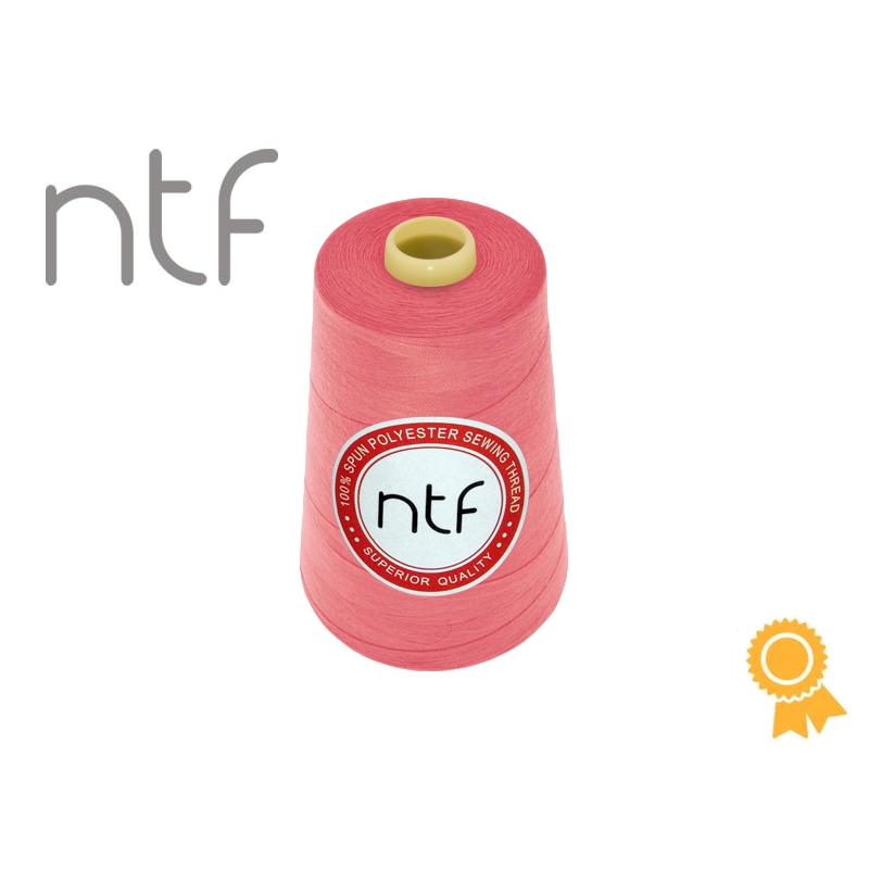 POLYESTER THREADS NTF 40/2BRIGH CORAL A667 5000 YD