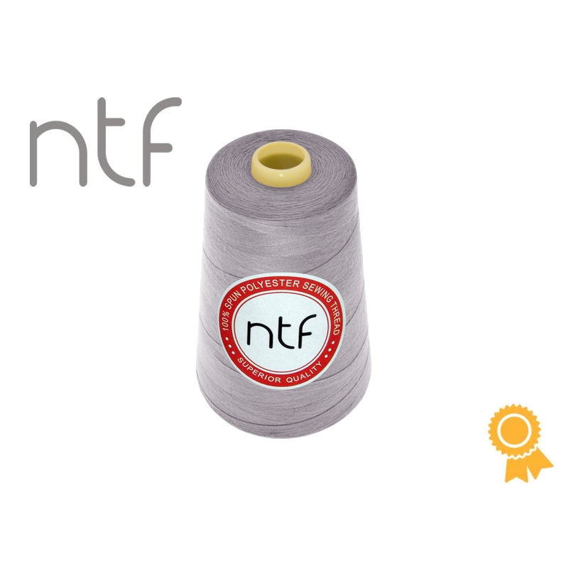 POLYESTER THREADS NTF 40/2LIGHT GREY A726 5000 YD