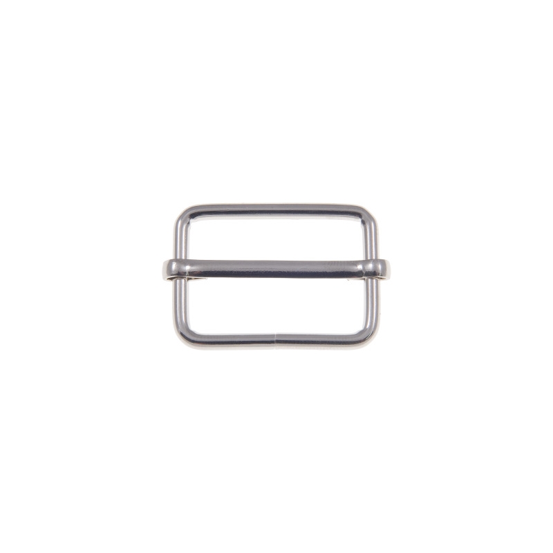 METAL SLIDE BUCKLE   30/20/3 MM NICKEL WIRE 100 PCS