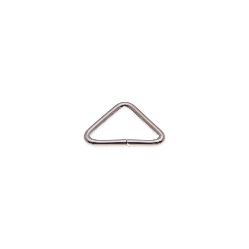 METAL TRIANGLE 25/17/3 MM NICKEL WIRE 100 PCS