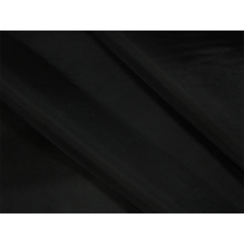 POLYESTER-STOFF 210D PVC-F A-GRADE-BESCHICHTET SCHWARZ 146 CM 50 LM