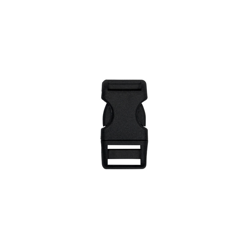 Plastic buckle 15 mm laura black 100 pcs