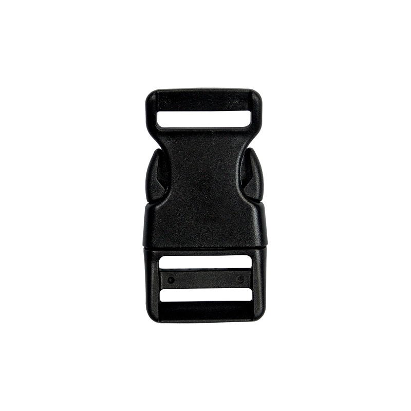 Plastic buckle 25 mm celina black frost  resistant 100 pcs