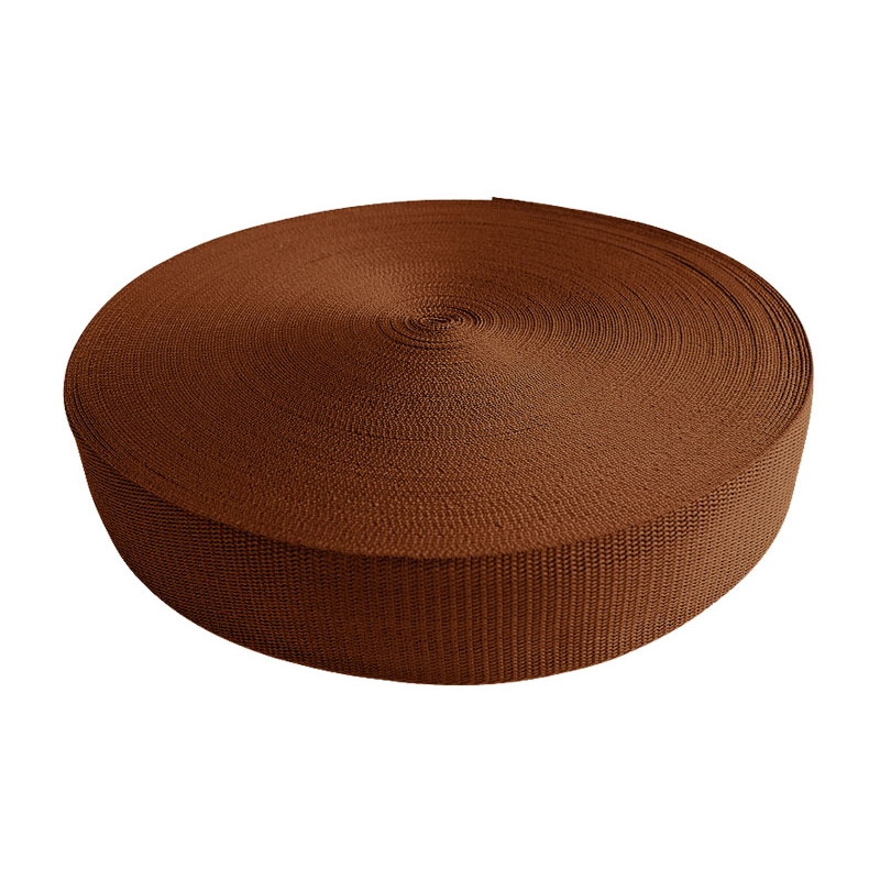 Webbing pp 40 mm / 1,3 mm dark brown  236 50 mb