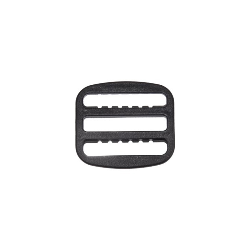 Plastic slide buckle 32/25 mm black 100 pcs