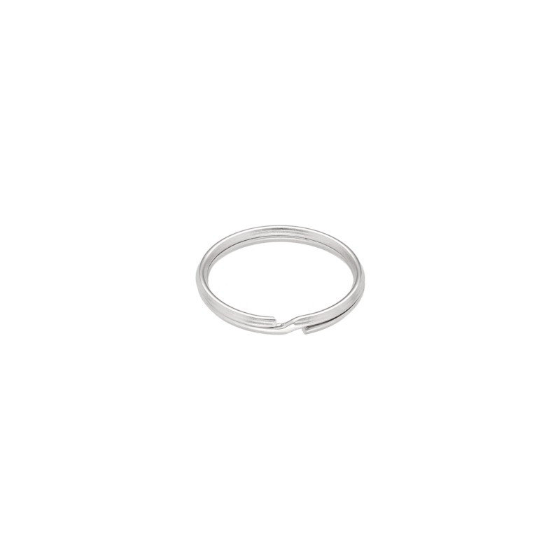 METAL SPLIT RING 30/2 MM  NICKEL 100 PCS