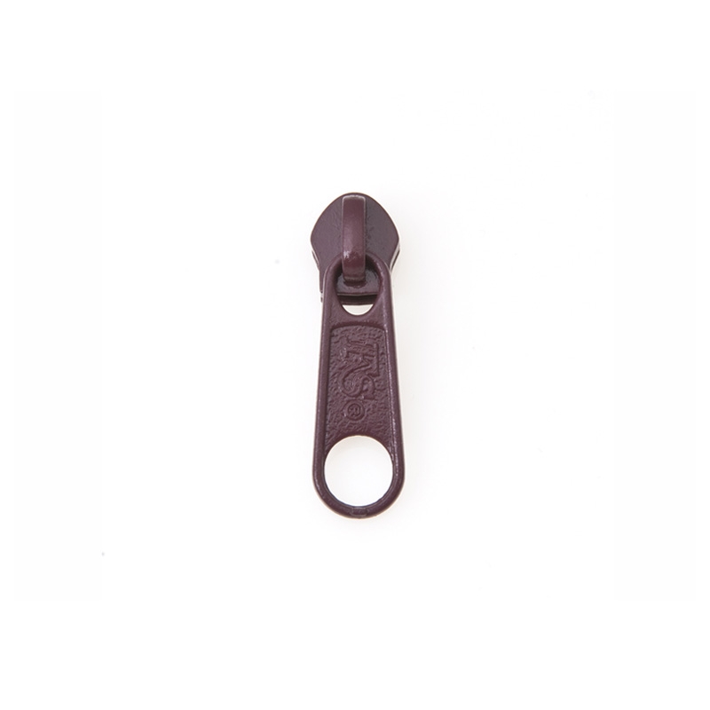 SLIDER FOR NYLON ZIPPER TAPES 5 NON LOCK MAROON 100/500/1000 PCS