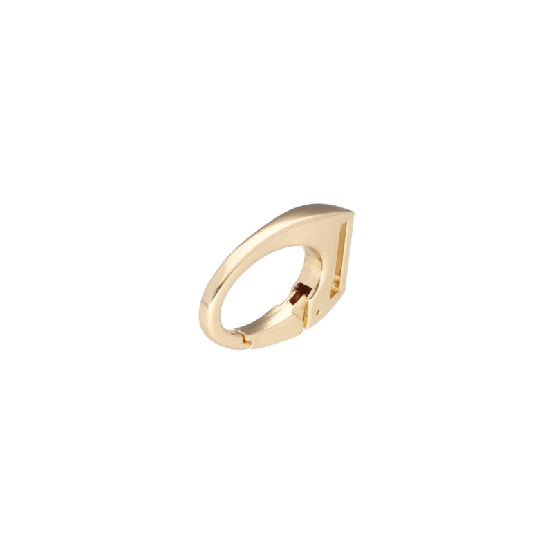 EXTRA GLANZ KARABINERHAKEN   YME3161(0278) 19 MM OLBRACHT LICHT GOLD 1 ST.