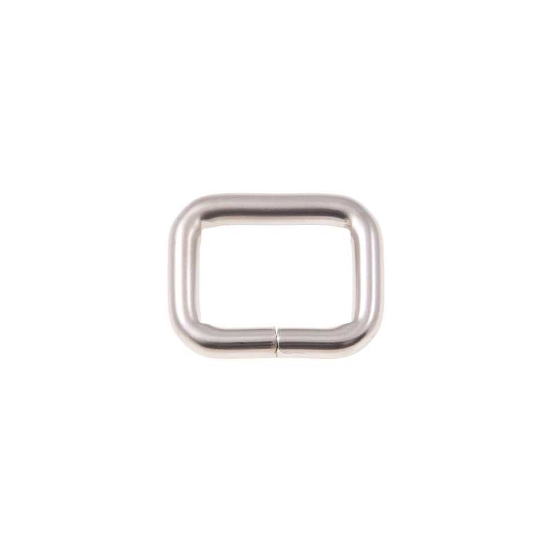 EXTRA MATT METAL FRAME 27/20/6 MM MATT NICKEL WIRE 1 PCS