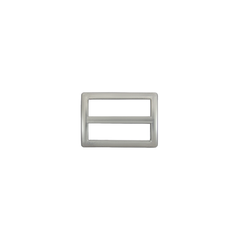 METAL SLIDE BUCKLE 25/16/3  MM NICKEL CAST 1 PCS