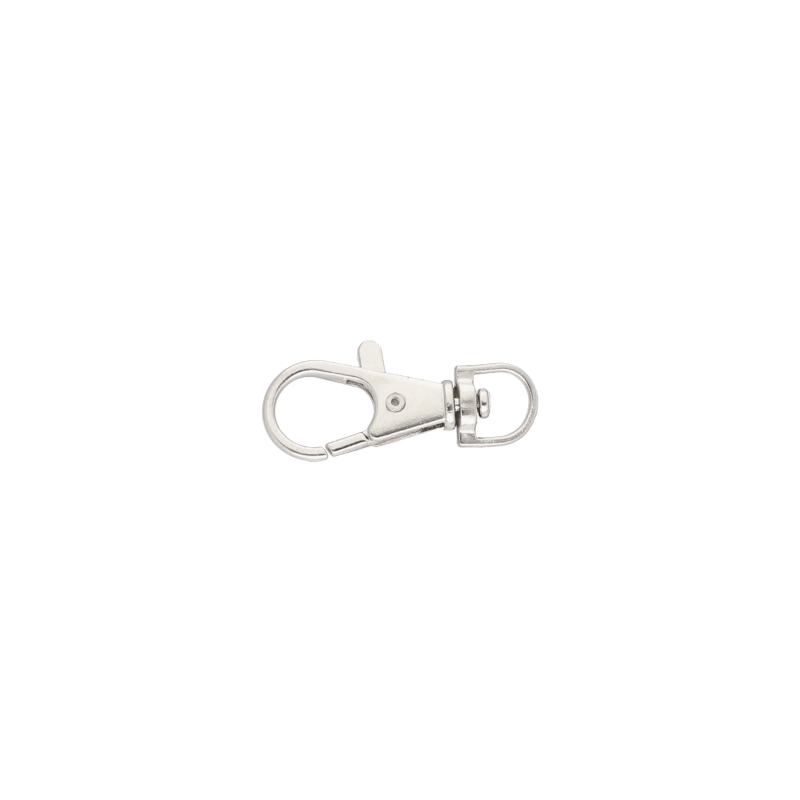 METAL SNAP HOOK&nbsp9 MM NICKEL 100 PCS