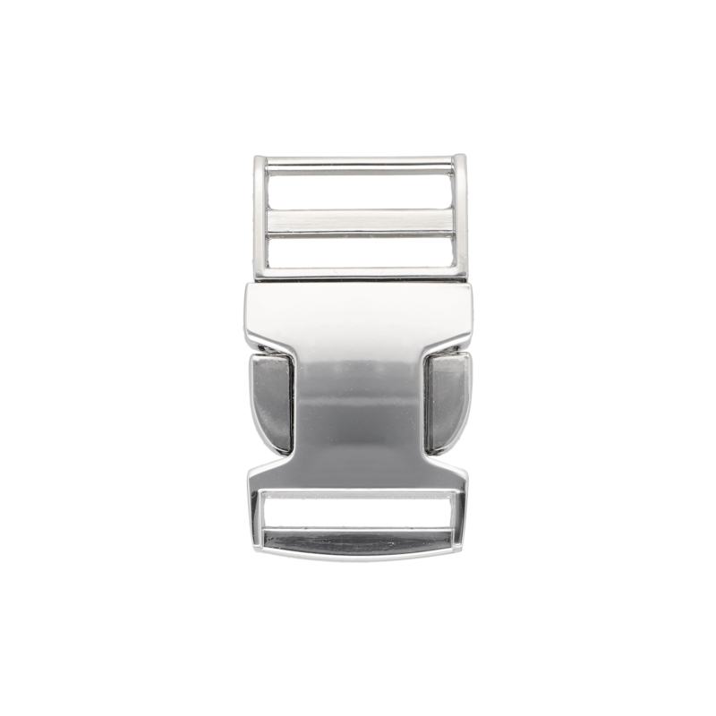 Metal buckle 20 mm nickel 1 pcs