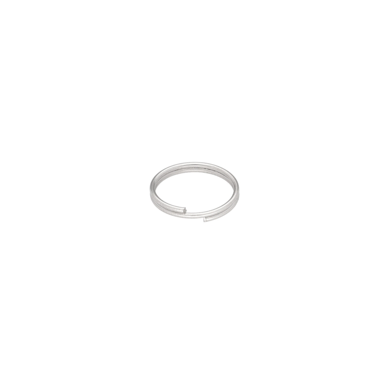 METAL  SPLIT RING  13/1,2 MM NICKEL 100     PCS