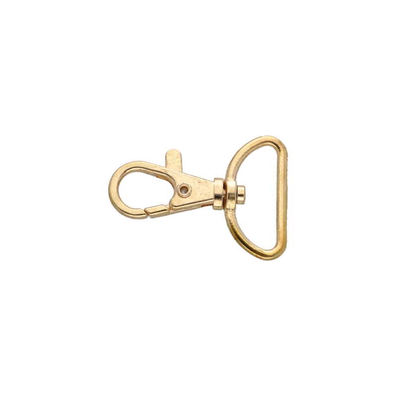 METAL  SNAP HOOK 25 MM&nbspGOLD 100 PCS