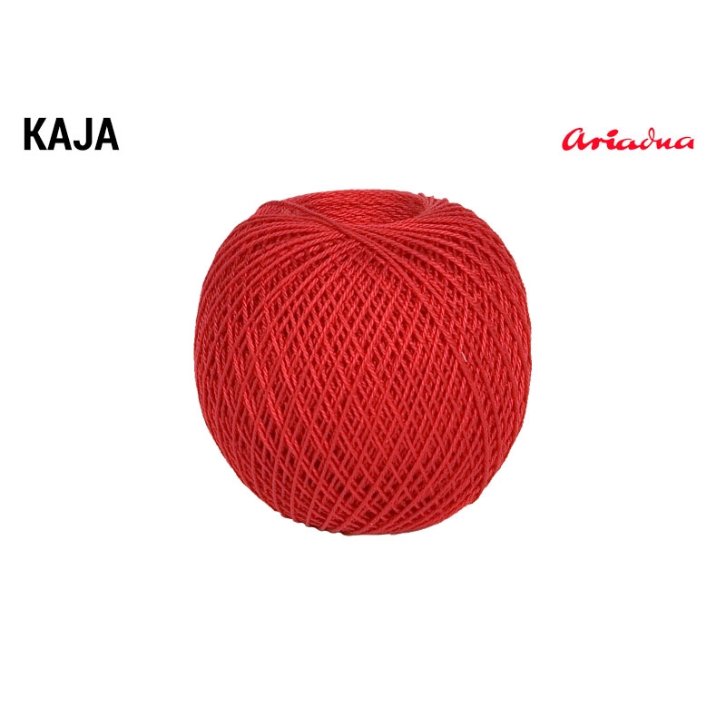 COTTON YARN KAJA 15 RED (0306) 30G