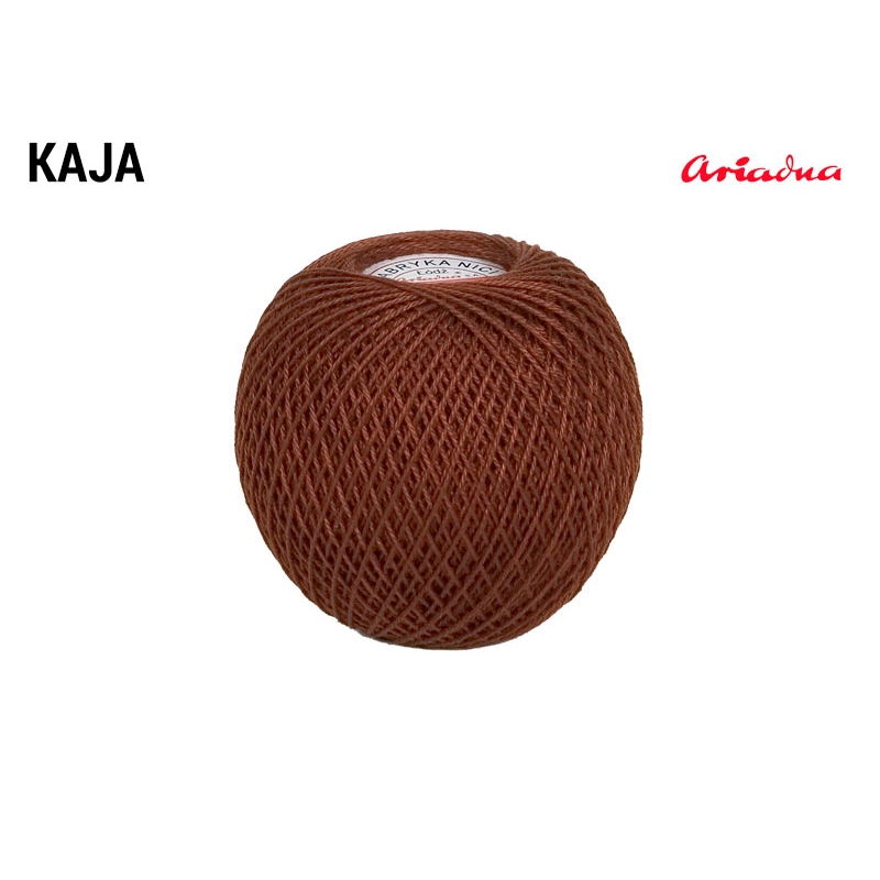 COTTON YARN KAJA 15 BROWN (0319) 30G