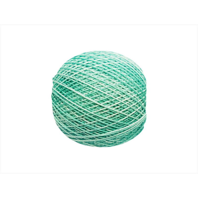 COTTON YARN KAJA 15 GREEN OMBRE (0351) 30G