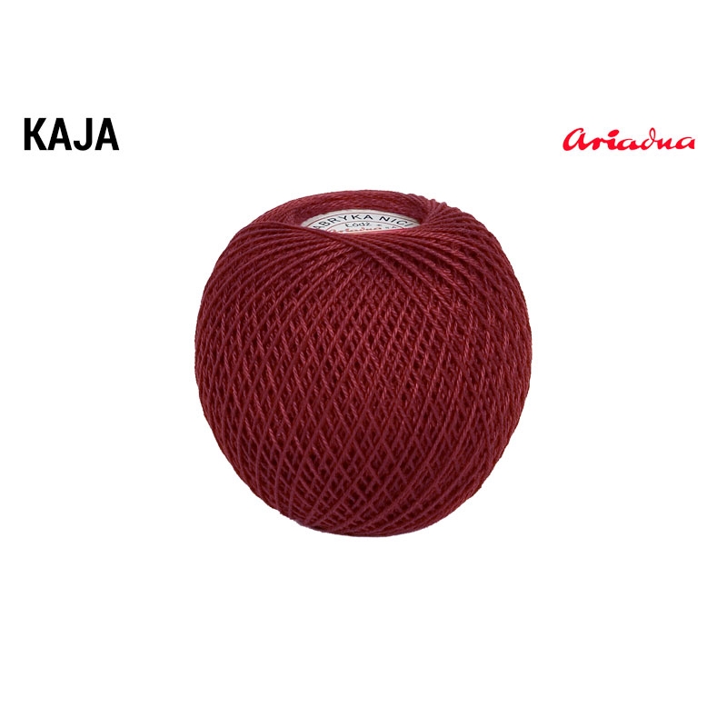 COTTON YARN KAJA 15 MAROON (1451) 30G