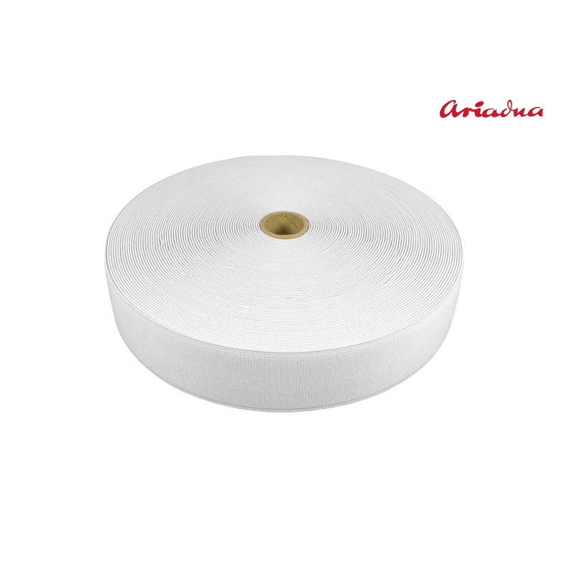 SHOES ELASTIC BAND 40 MM EU (501) WHITE 25 MB