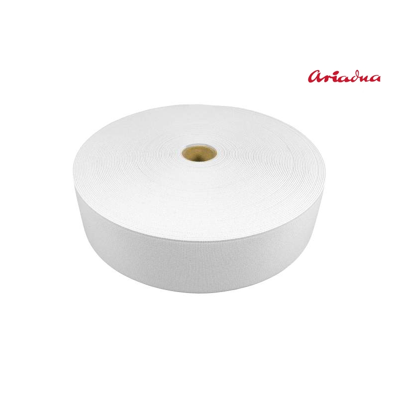 SHOES ELASTIC BAND 50 MM EU (501) WHITE 25 MB