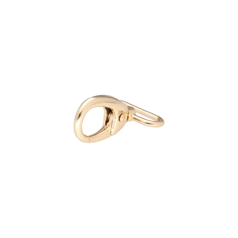 METAL SNAP HOOK 32 MM  DIEGO LIGHT GOLD 1  PCS