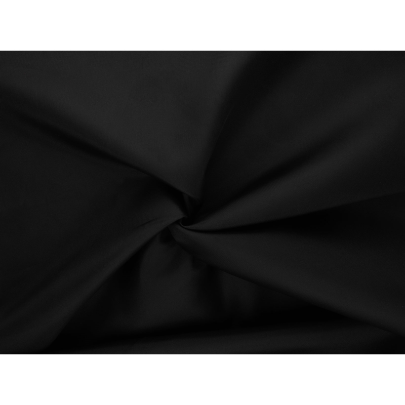 POLYESTER LINING FABRIC   (580) BLACK 150 CM 100 MB