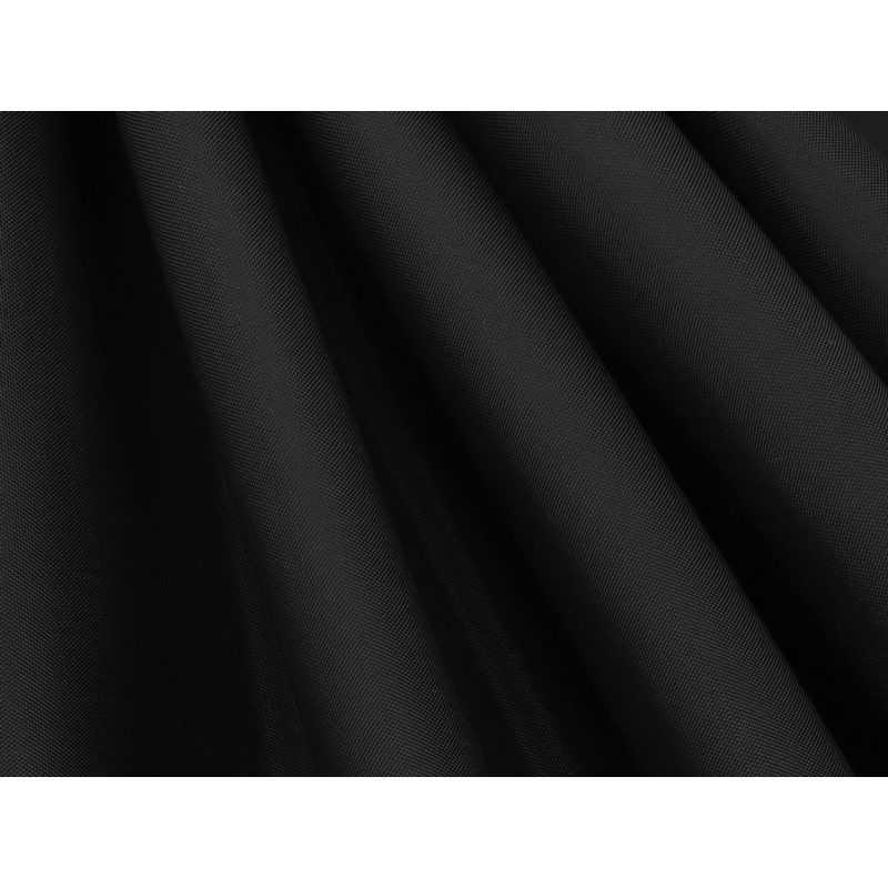 POLYESTER LINING FABRIC   (580) BLACK 150 CM 100 MB