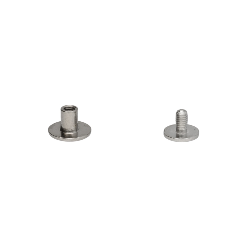 CHICAGO RIVET SCREW 10/4/5-7 MM  NICKEL 10/200 PCS