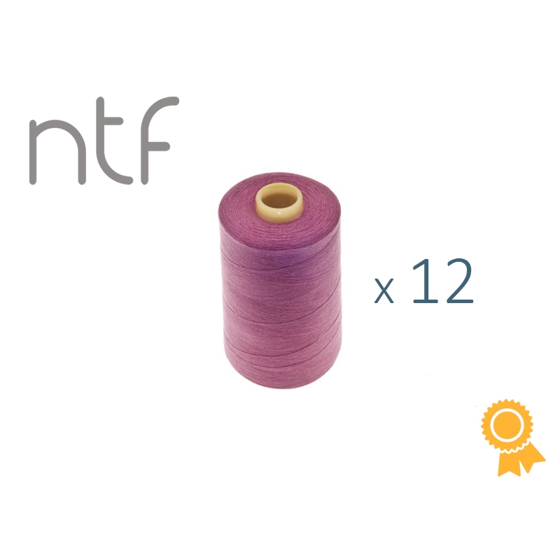 POLYESTER THREADS NTF 40/2 LAVENDER A554 1000 M x 12 PCS.