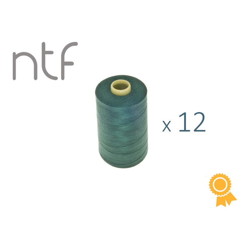 POLYESTER THREADS NTF 40/2 DARK GREEN A630 1000 M x 12 PCS.