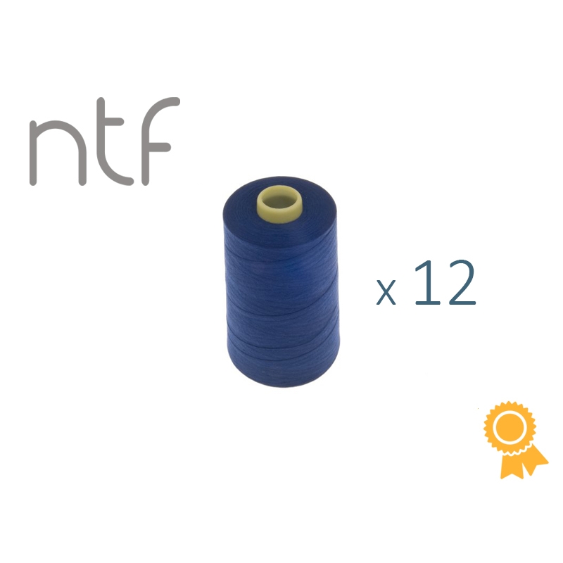 POLYESTER THREADS NTF 40/2 SAPPHIRE A801 1000 M x 12 PCS.